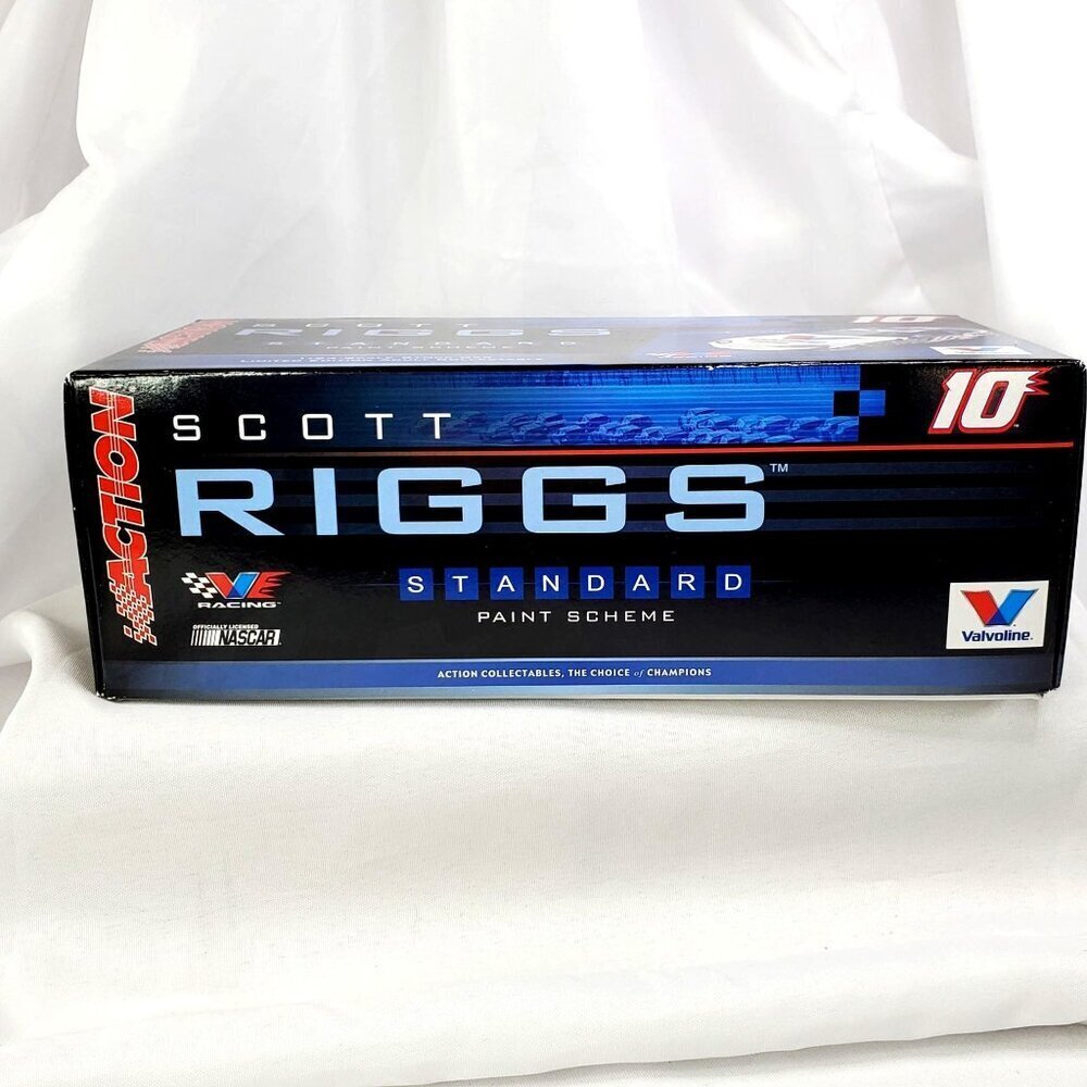 Scott Riggs #10 Valvoline 2006 Charger Club Car 1:24 Scale Diecast 1 Of 144 - Picture 13 of 14